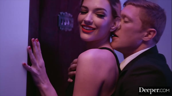 Deeper kinky blonde dominates her man