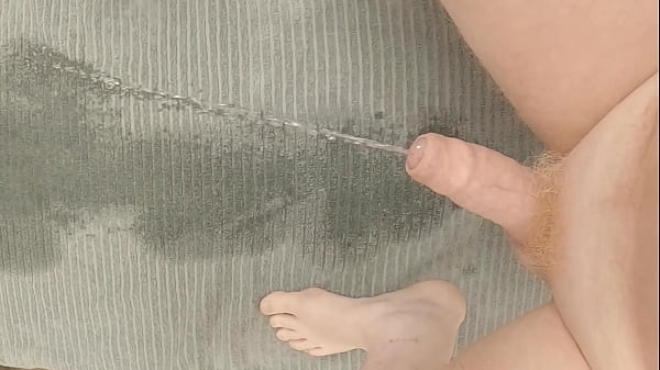 Pissing slow motion nude