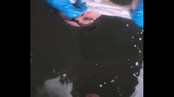 Nurse Lexi's Cum Collection POV: Ass and Tits Pressed on Glass - Handjob, Titfuck, BJ, Wild Ride and Facial (4K Portrait) 