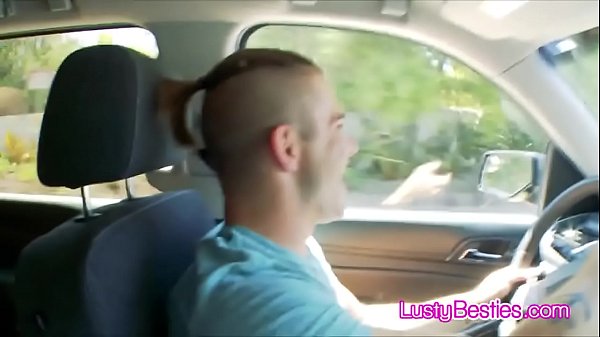 Stranded hippies picked up and fuckedin foursome