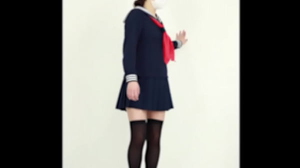 You can see under hair from the skirt