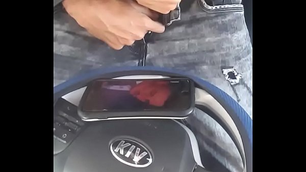 cumshot in car 