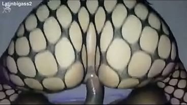 Anal Interracial con Culona Peruana 