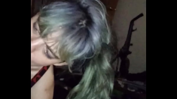 Gagging on thick dick