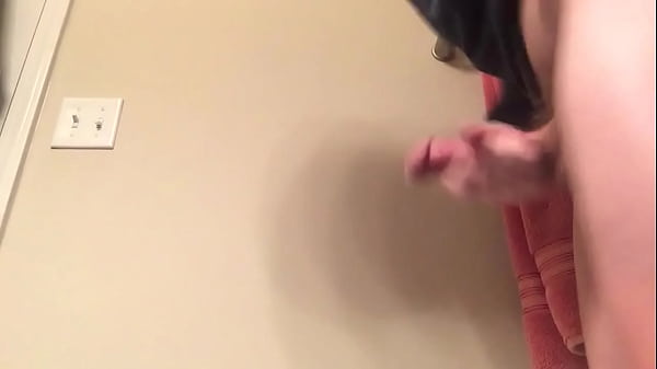 Huge Cocked Man cums in under a minute of_a self handjob