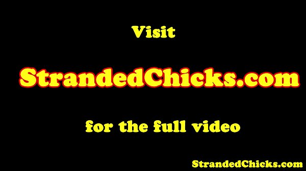 Play MP4 - Amateur hitchhiker cheats on her bf with driver