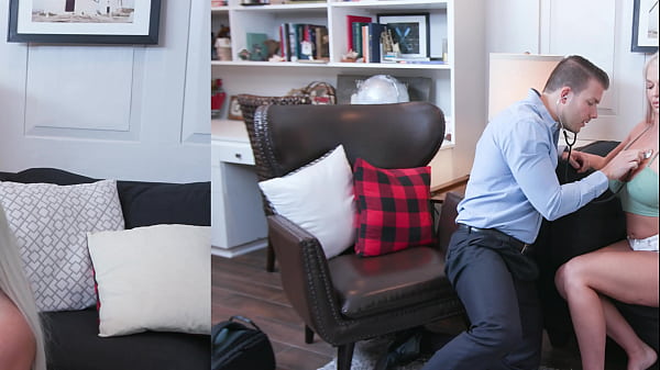 Play MP4 - Busty MILF London River Fucks Stud Doctor During House Call GP2216