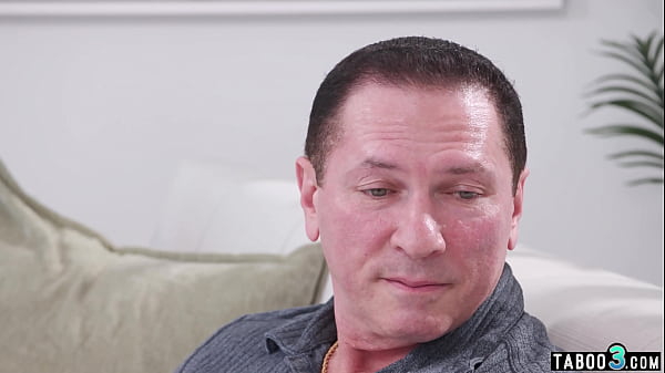 Perv stepfather guiding his petite stepdaughters ass