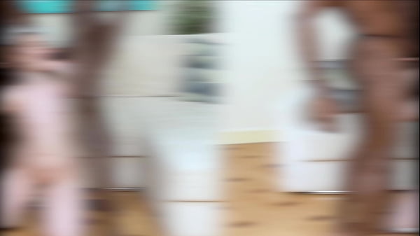 Tiny baby aliska dark took three blacks into her little holes eks094 