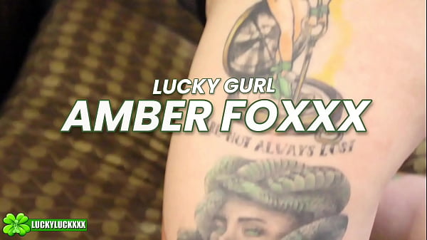 Nonton Lucky G Amber Foxxx - Big Titty Slut Wife Gets Pounded thumbnail