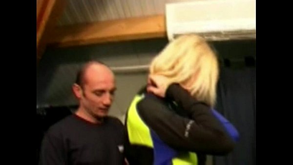 Play MP4 - Blonde milf double penetrated in a shop