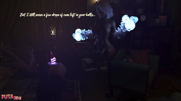 Play MP4 - Futa3dX - BRUNETTE SUCCUBUS DEMON Babe Sucks Futa Blonde's HUGE COCK