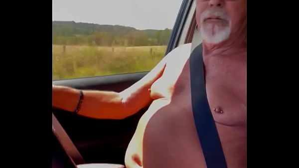 Play MP4 - Driving nude and hard