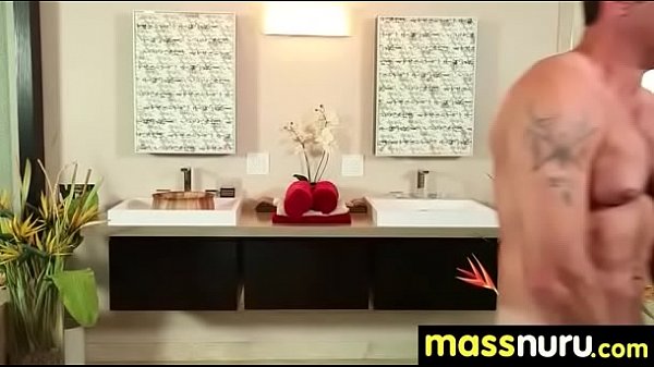 Lucky client gets a full service massage 9