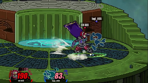 Casi lo logra pero no SSF2 peleando contra lugi 055