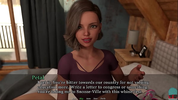 A PETAL AMONG THORNS #55 • She strokes his cock with her_silky feet