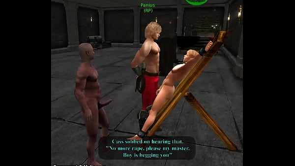 Cass in punished by his master and 