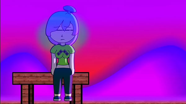 A short animation ultimate part table mushroom head girl farting