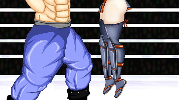 BellyPuch OnA Cute_Hot Japanese Ninja Girl_Wrestling