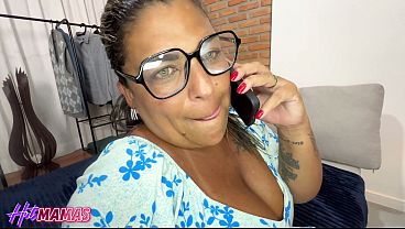 MILF’s Big Tits Ripped by Three Dicks