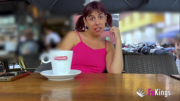 PUBLICNUDITY_in Seville Nora_Martin shows offher bigbody before FUCKING