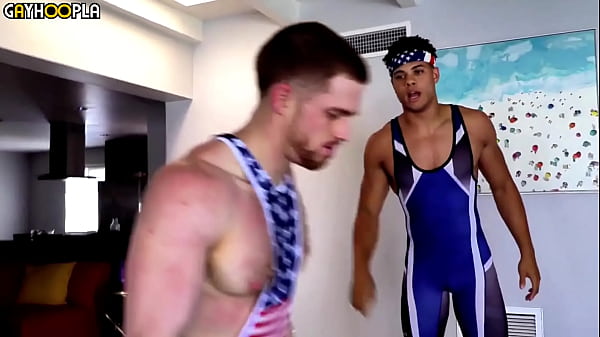 Jo Race! Get Cummed On If You Lose. Hot College Jocks Edition. thumbnail