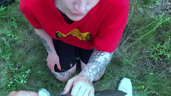 Cyclist Sensual Sucking and Doggy Fucking for_Money - Outdoor