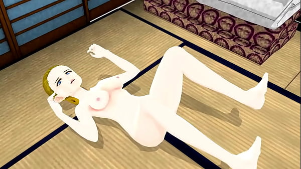 エマ　金髪美女のタオルをもぎ取り全裸にしてやったｗｗｗ【モロ見え】