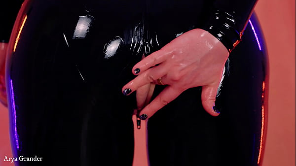 Joi Jerk Off Instructions In Latex - Fetish Blonde Milf thumbnail