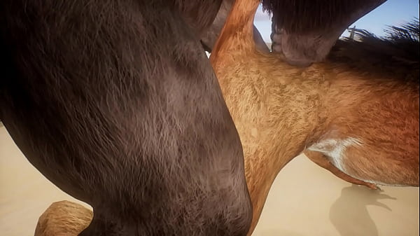 Play MP4 - Minotaur fucks Lion and cums in his mouth - Wildlife