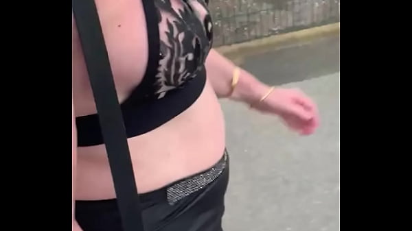 My wife in miniskirt 