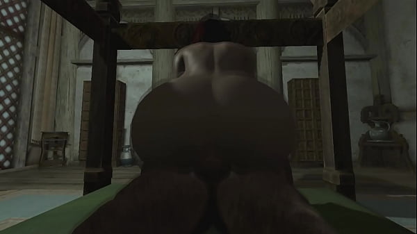 Big titted redhead turns into jarl's bitch 