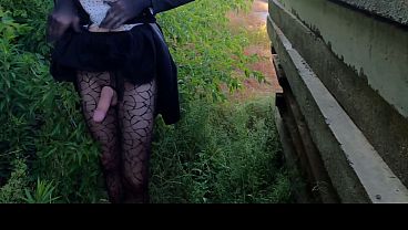 OliviaExhib - Compilation of public amateur flash and masturbating #1