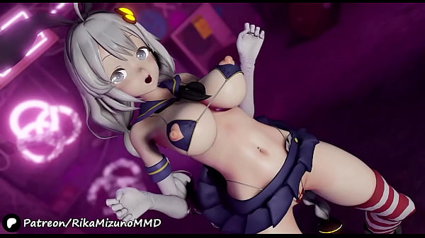 Dynamic SwingSexy Dance Kizuna AkariShimakaze Cosplay MMD R18 R18
