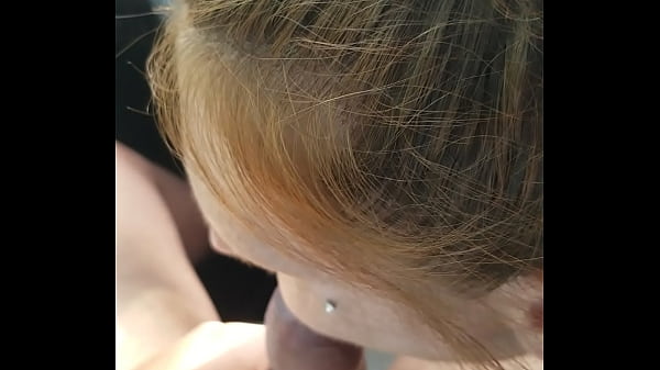 Getting a bj in her g strings