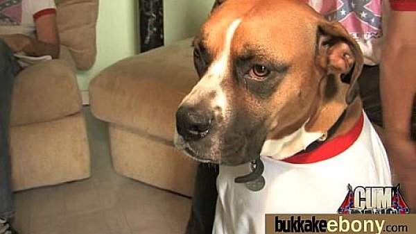 Busty black babe bubble bath group cocksuck! 8 