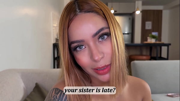 My step sister's best friend acts innocent but she's a slut in bed and asked me to stick it all in her