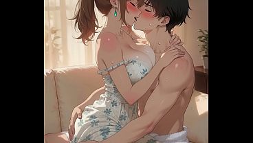 Camila aprovecha que su hermanastra est&aacute_ de viaje para seducir al cu&ntilde_ado &ndash_ Provocaci&oacute_n con grandes tetas y sexo intenso (AI Generated)