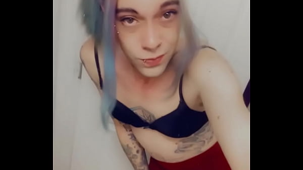 Sexy Babe Rubs Her Tiny Dick thumbnail