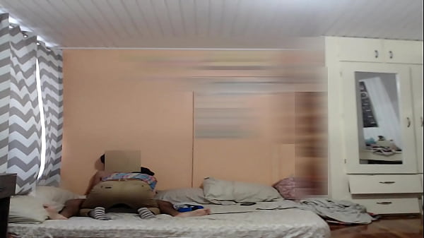 Spy Cam Girlfriend Hides_In Wardrove While A Guy_Comes Over To Suck My Dick Eat My Ass