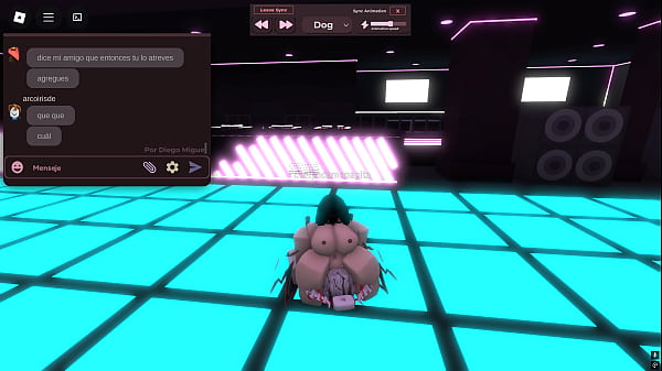 Jugadora de Roblox es follada sin parar 