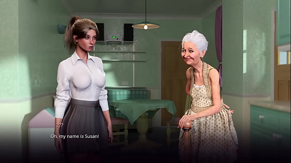 Village slut tranformation #02 meeting strange old granny 