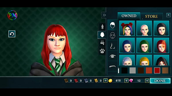 Hogwarts mystery plant tentac1es trap and use girl and her friends