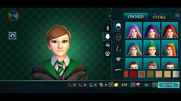 Hogwarts_mystery_devils snare entangles young witch and her friends