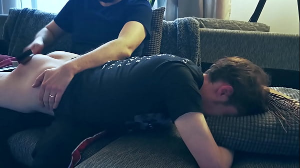 Play MP4 - Amateurboy gets his first spanking ever
