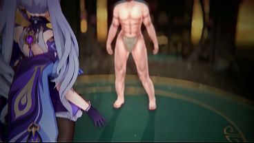 Nonton Genshin Impact &ndash; Keqing Gives In To Pleasure After Defeat - 3d Hentai Animation thumbnail