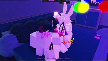Bunny Boy gets railed by two guys 