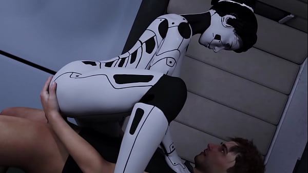 Play MP4 - Projekt Passion Busty AI Sex Robot Gets Anal Fucking by Big Cock with Big Bouncing Tits