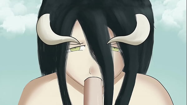 Albedo Giving A Mean Blowjob To Her Master - Overlord thumbnail