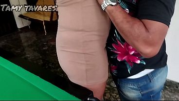 Nonton Gangbang Na Mans&atilde;o, Em Cima Da Mesa De Sinuca. thumbnail